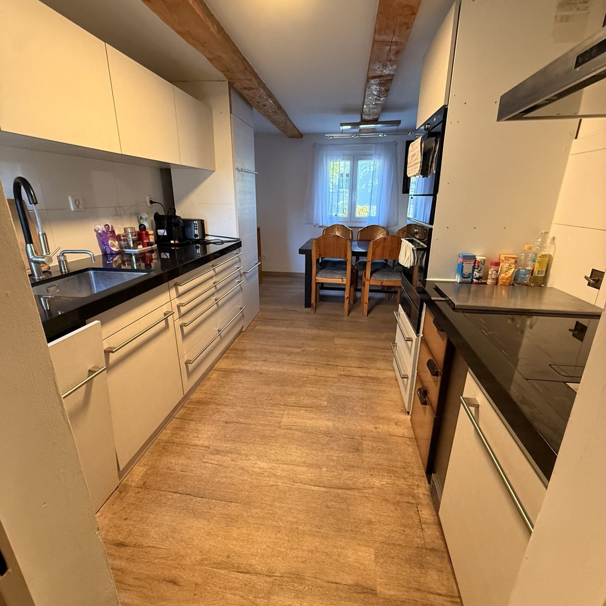 Cozy Swiss Hub – fully equipped kitchen